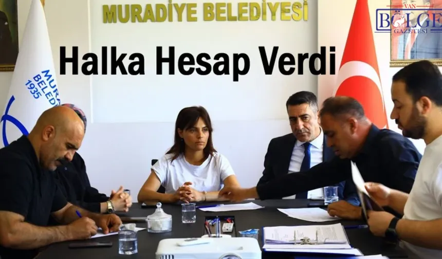 Muradiye Belediyesi'nin 11 Aylık Gelir-Gider tablosu belli oldu