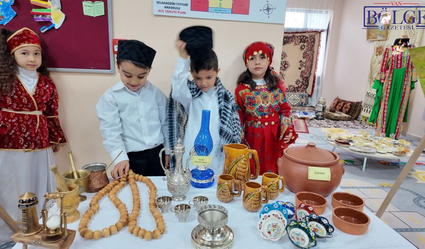 Van’ın Kültürel Zenginlikleri Erciş Anaokulu’nda Tanıtıldı