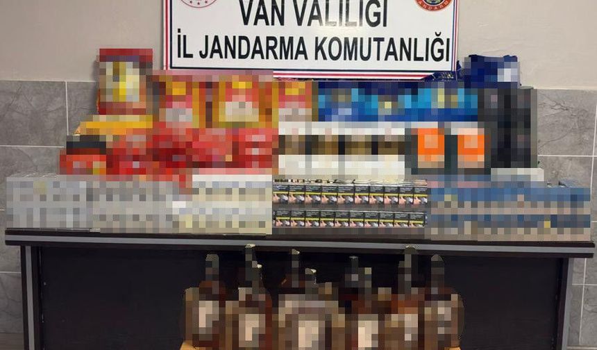 Van’da Kaçak Sigara ve Alkol Operasyonu: Detaylar Ortaya Çıktı