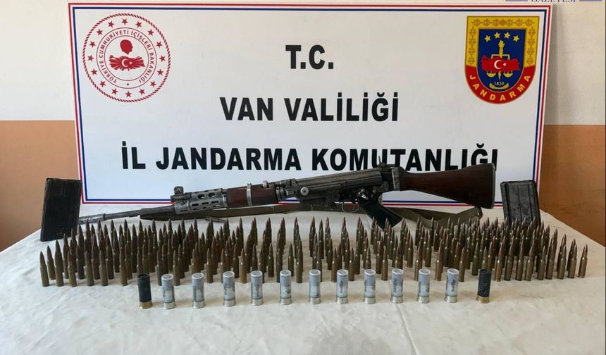 Van’da Kaçak Silah Operasyonu: Uzun Namlu Piyade Tüfeği Ele Geçirildi