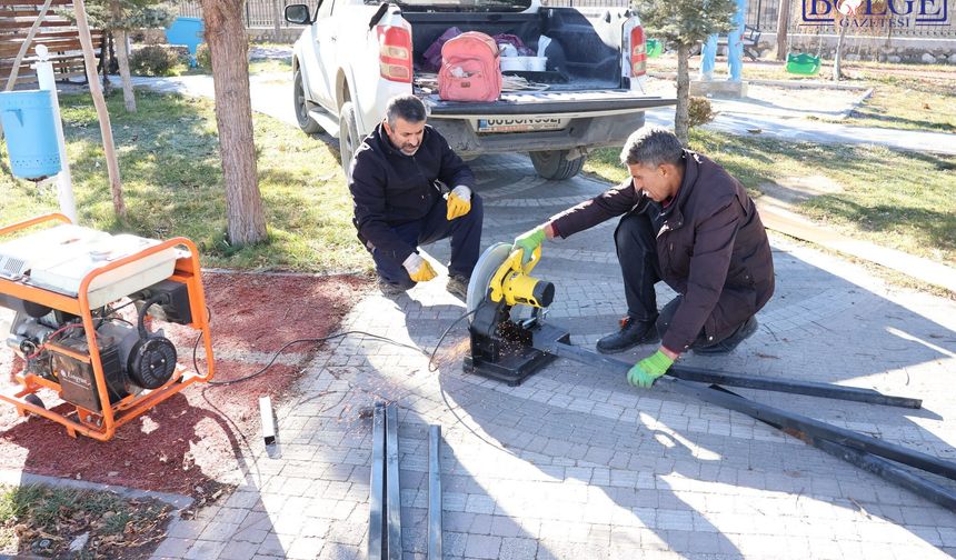 Van Tuşba Belediyesi, Barış Parkı’nda Kontrol ve Bakım Gerçekleştirdi