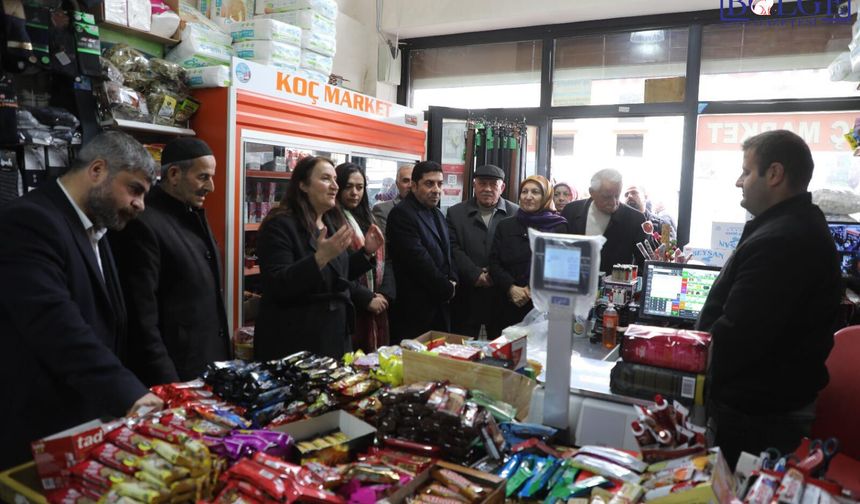 DEM Parti’den Gürpınar’da “Ekmek ve Barış İçin” Ziyaret