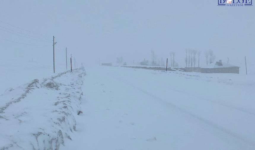 Van–Çatak Kara Yolu Çığ ve Tipi Nedeniyle Yeniden Ulaşıma Kapatıldı