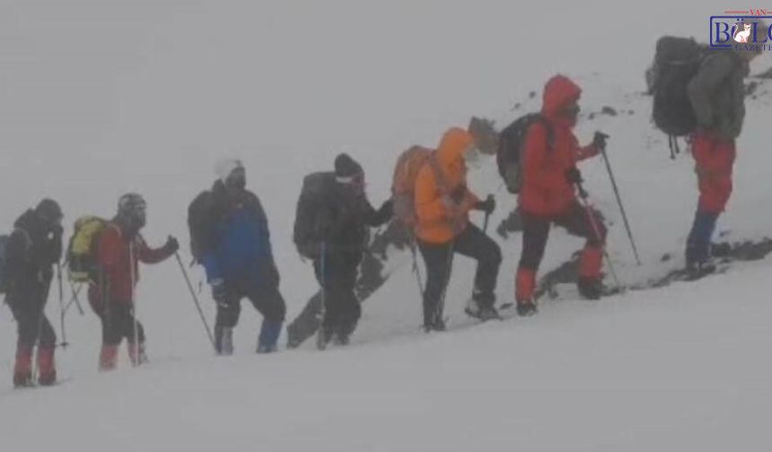 Van’da Nefes Kesen Tırmanış
