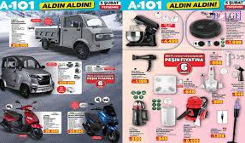 A101 Aldın Aldın Kataloğu! A101’in İnanılmaz Ürünleri İndirimde! A101 Aktüel Afişi