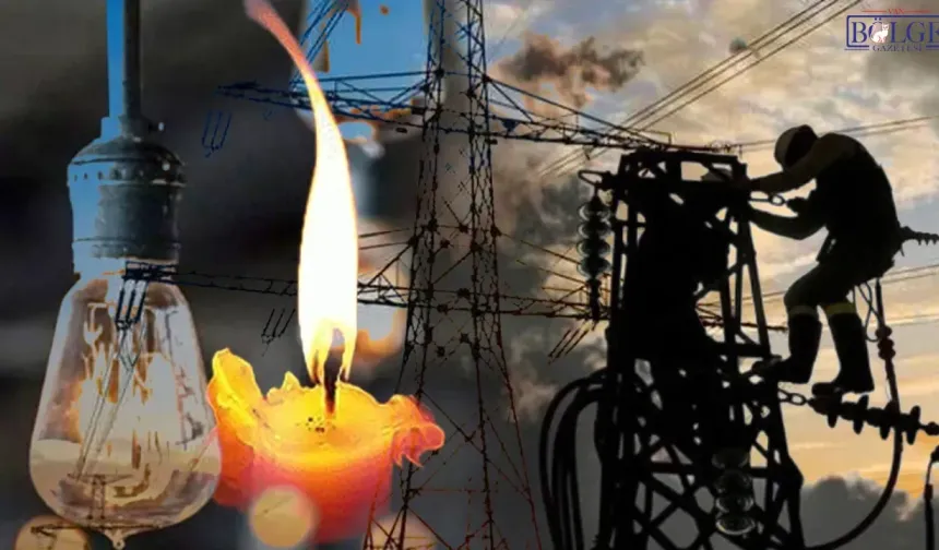 Van’da Üç Günlük Elektrik Kesintisi