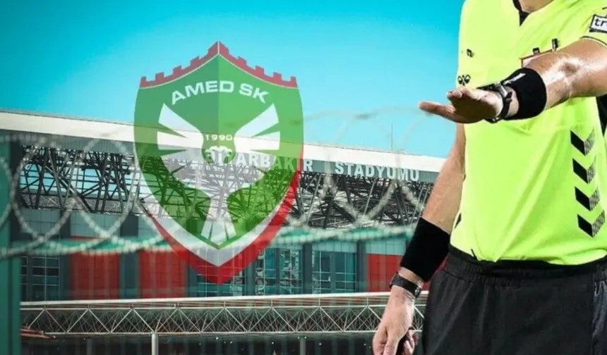 Amedspor-Başakşehir maçının hakemi belli oldu!