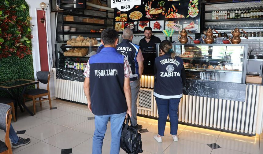Van’da ruhsatsız işletmeler mühürlendi