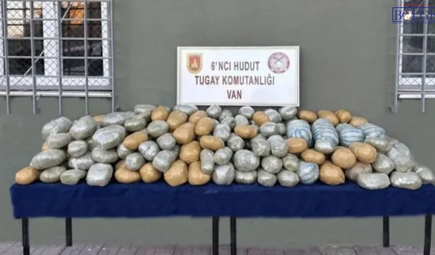 Van hudut hattında 290 kilo uyuşturucu ele geçirildi