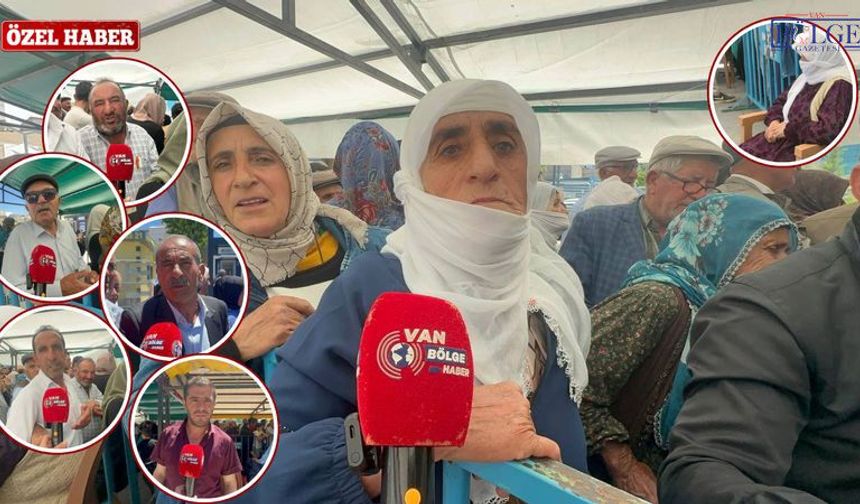 Van’da yardım çilesi: Battaniyelerle gece nöbeti
