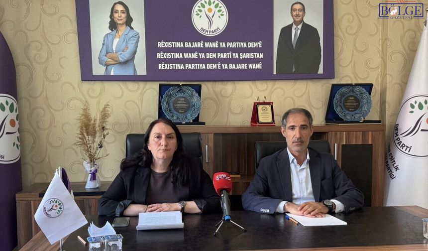 DEM Parti’den AK Parti İl Başkanı’na Sert Yanıt: ‘Milyonlar nereye harcandı’