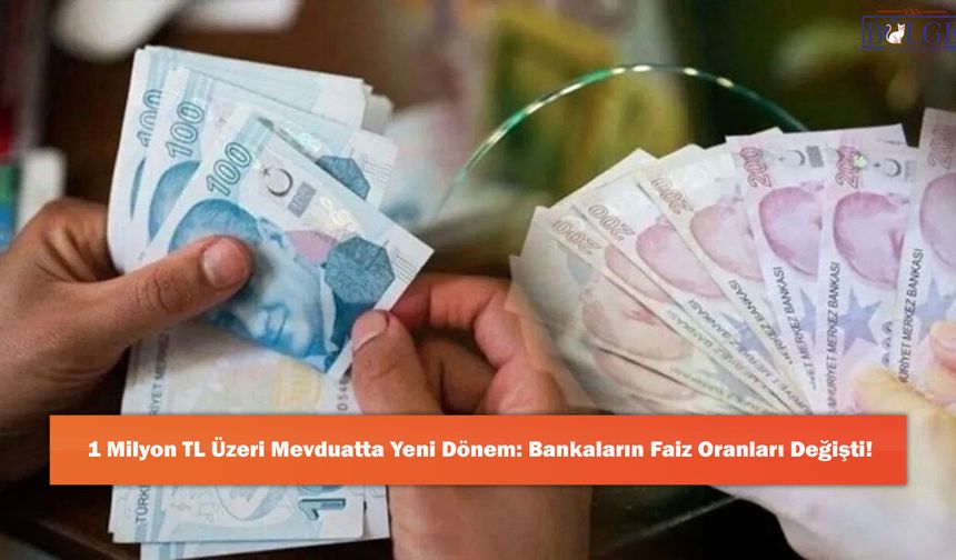 1 Milyon TL Üzeri Kredilerde Bankaların Faiz Oranları Değişti!