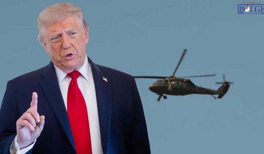 Hürmüz Boğazında ABD Helikopteri Düştü: Trump'tan ilk  Açıklama