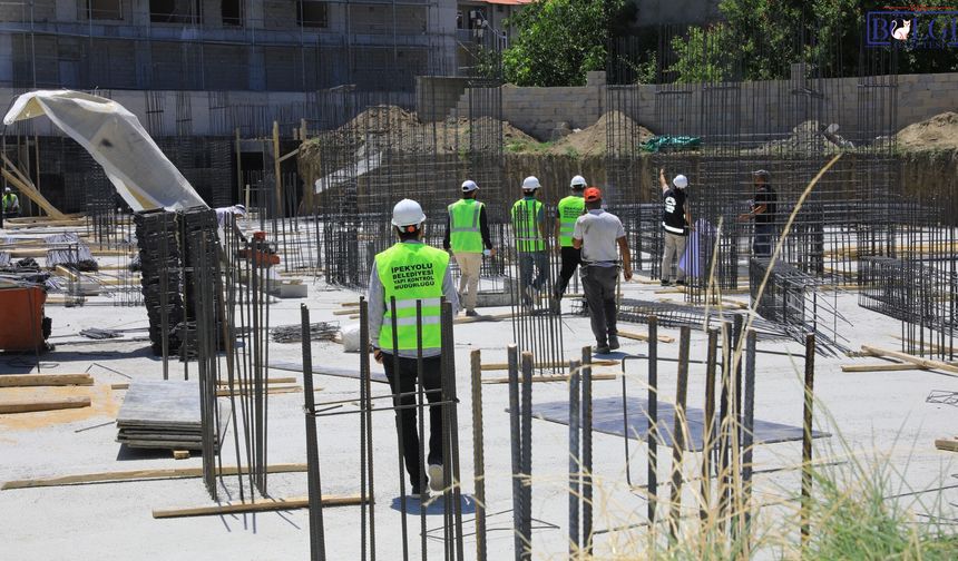 İpekyolu Belediyesi'nden inşaatlara denetim