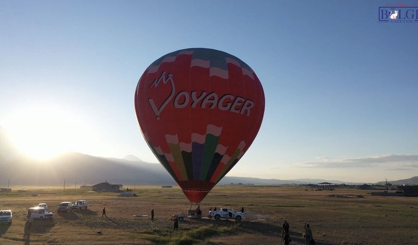 Ağrı Dağı’nda Balon turları turizme yeni soluk getirecek