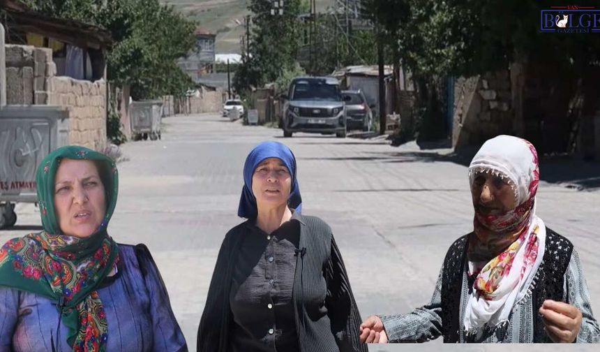 Van'da Kadınlar ve Gençler Mahalleleri İçin Gece Gündüz Nöbette