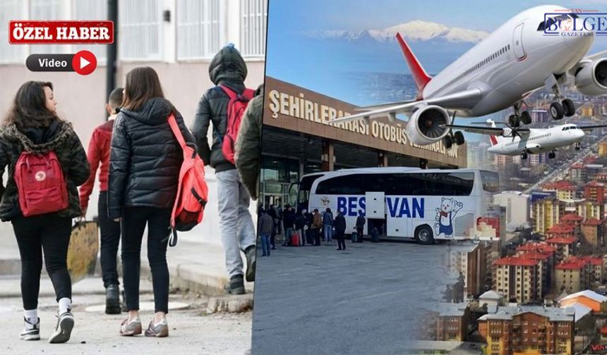 Van'da En Az 20 Bin Genç Gidiyor, Van Milyarlar Kaybediyor!