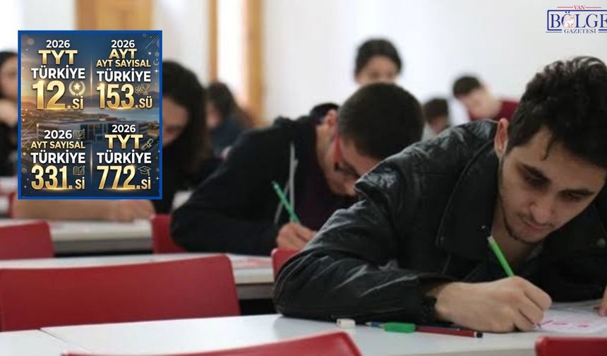 Türkiye 12’ncisi Van’dan Çıktı! YKS 2026’da Van’ın En İyi Lisesi Belli Oldu