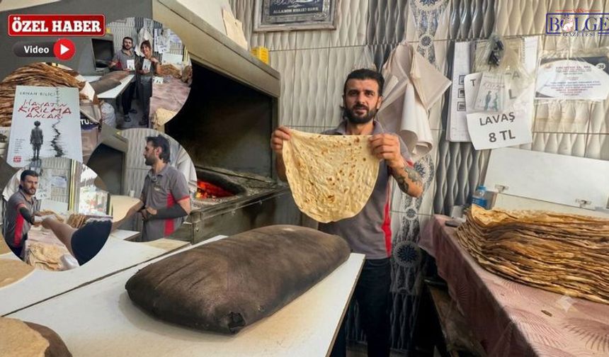 Van'da Lavaş Ustası Çocukluk Hayalini Gerçekleştirdi