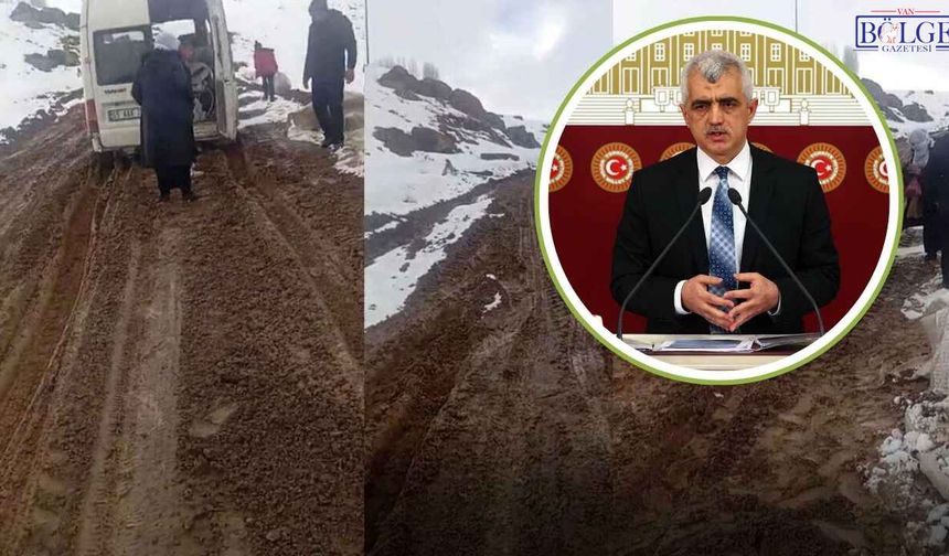 Gergerlioğlu Van’daki Yol Sorununu Gündeme Taşıdı