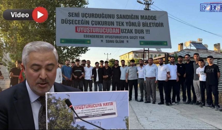 Van’da Uyuşturucuya Karşı Mahalle Nöbeti Meclis Gündeminde