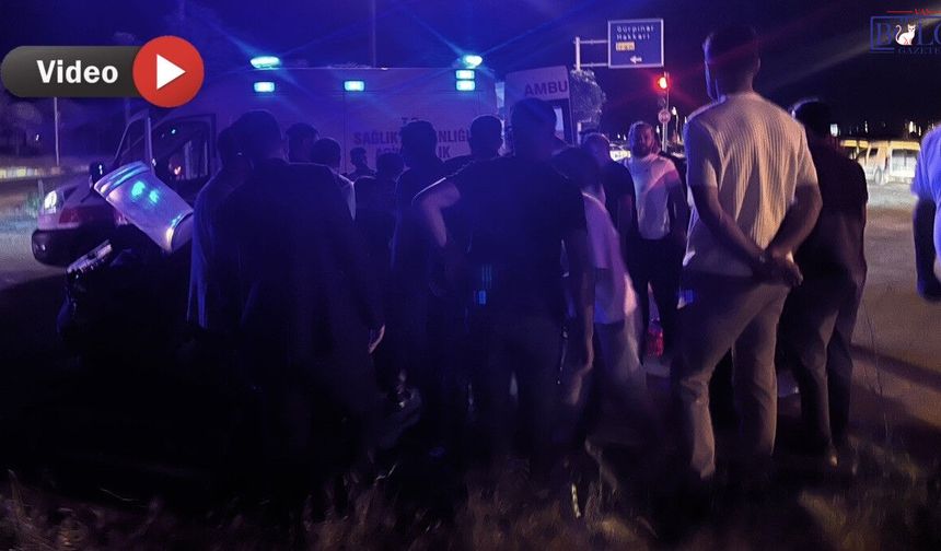 Van’da Feci Kaza: 2’si Çocuk 1’i Ağır 8 Yaralı