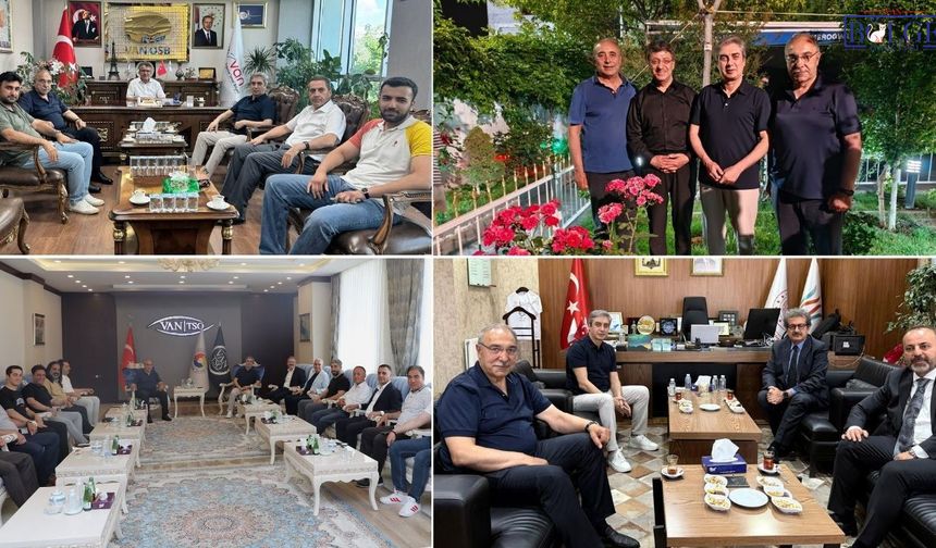 Polat Alemdar Van'da! Necati Şaşmaz'ın Ziyaretleri Dikkat Çekti