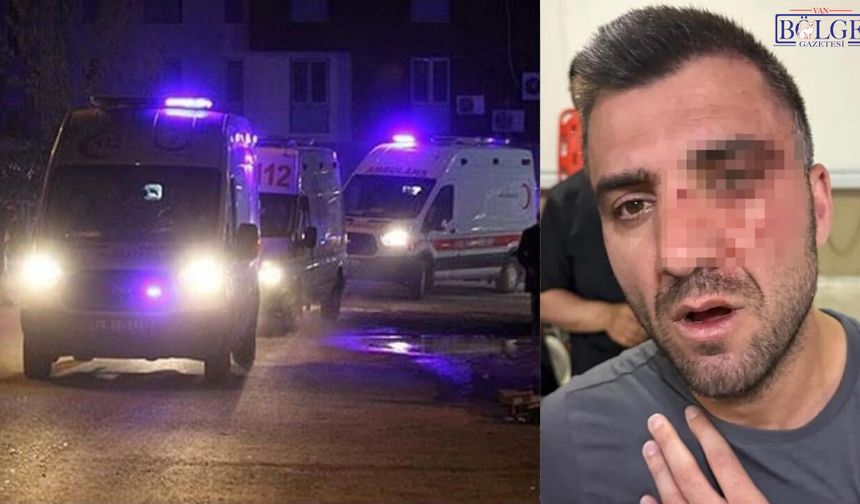 Van'daki Sağlıkta Şiddet Sonrası Bir Saldırıda Bölgeden! 112 Ekibi Darbedildi