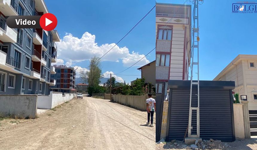 Van’da İlginç Olay: VEDAŞ Direk Dikti, Yurttaş 9 Aydır Mağdur