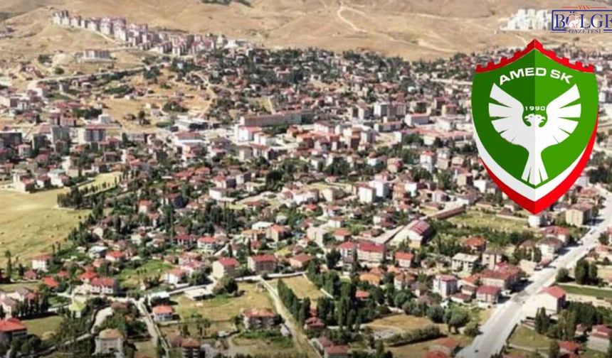 Amedspor’un yeni transfer tanıtımında Yüksekova detayı