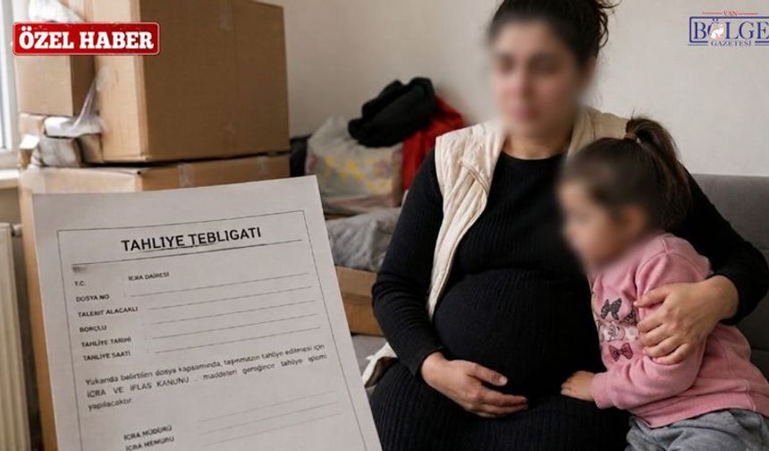 Van’da 5 Aylık Hamile Kadın Evinden Tahliye Edildi: “Şimdi Nereye Gideceğim?
