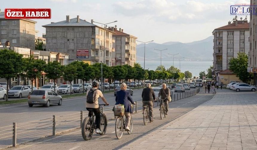 Van’da trafik çilesine iki tekerlekli çözüm