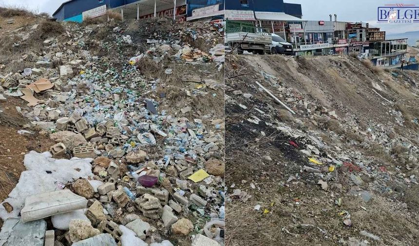 Van’da Seyir Terası Olacaktı, Çöplük Oldu! 10 Yıllık Sorun Hâlâ Çözülmedi