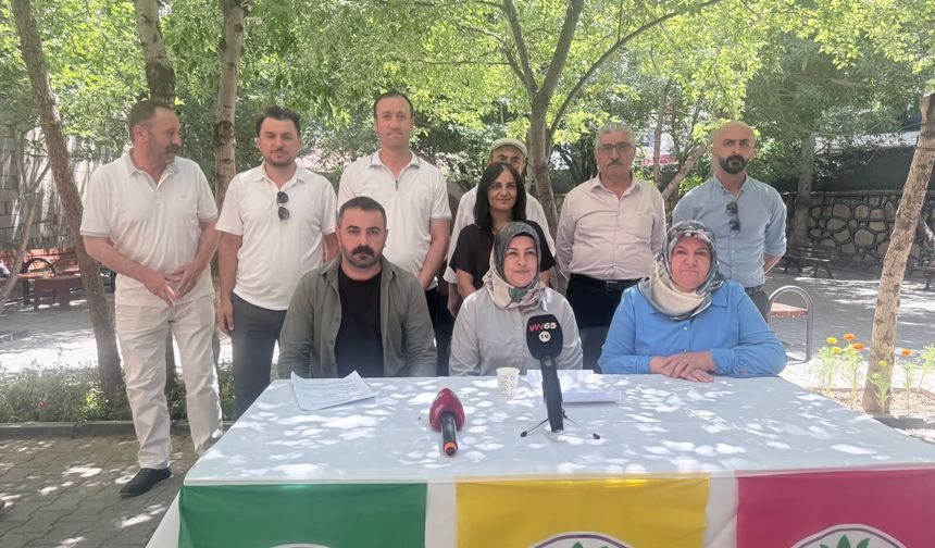 DEM Parti Van’da Kongre Sürecini Kamuoyuna Duyurdu