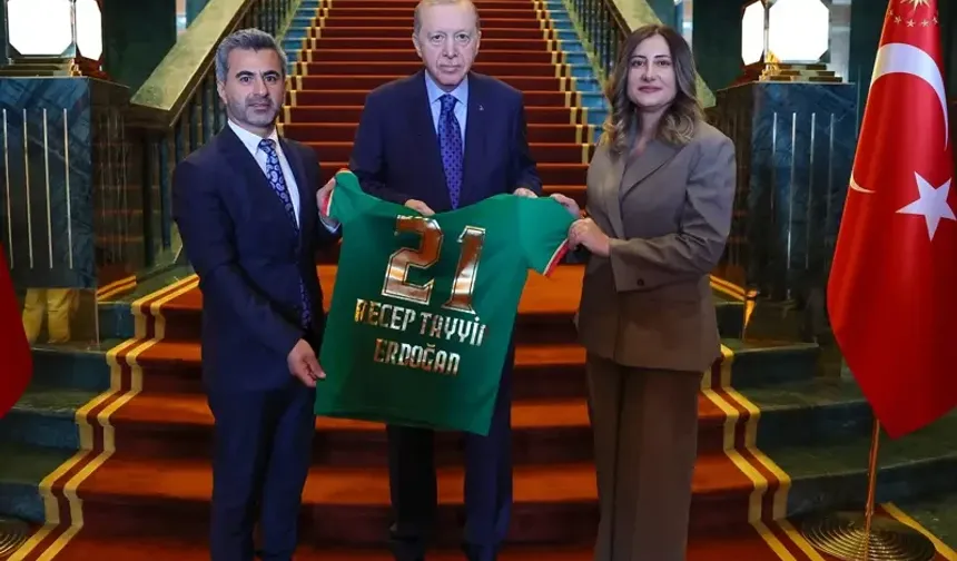 Amedspor Beştepe’de: Erdoğan’la Görüşmede!