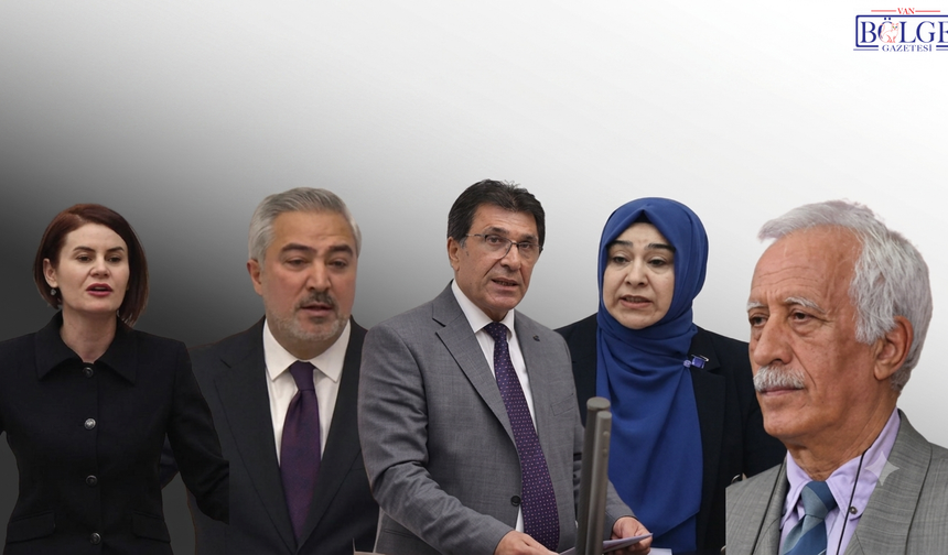 Meclis'teki Kritik Teklifte Van Gündemi! 4 Vekilden İmza Açıklaması