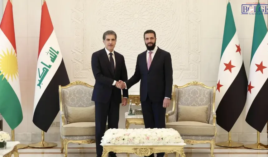 Şara’dan Barzani Görüşmesi Sonrası Kürtçe Mesaj