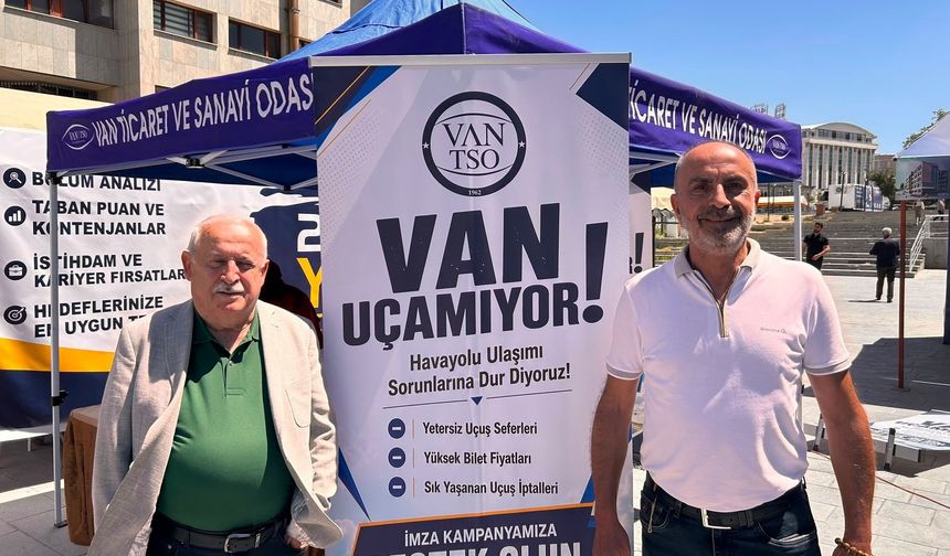 “Van Uçamıyor” Kampanyası Neden Durduruldu? Kamuoyu Van TSO’dan Açıklama Bekliyor