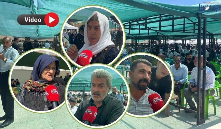 Van’da Taziyeye Katılanlardan Barış Mesajı: “Analar Ağlamasın”
