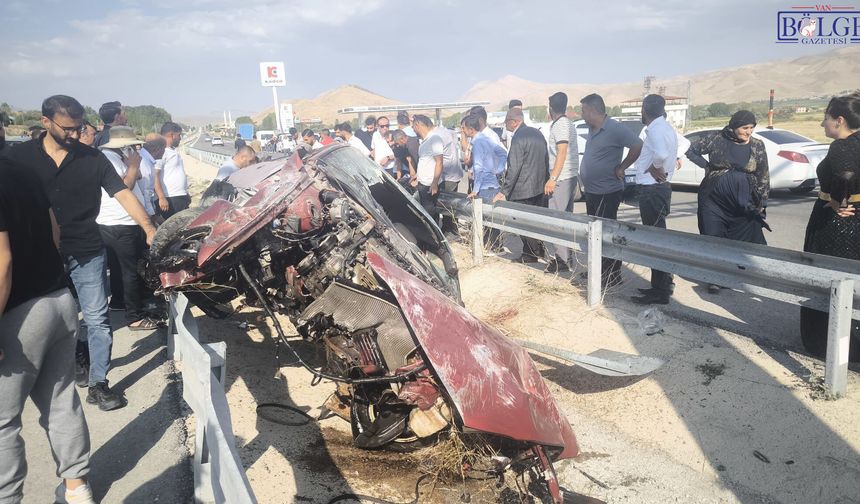 Van-Hakkâri Karayolunda Feci Kaza: 1 Ölü, 3 Yaralı