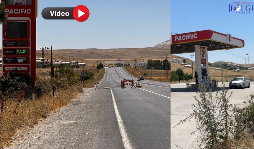 Van’da Sürücüler İsyan Etti: “Denetim Yoksa Bu Yol Neden Kapalı?”