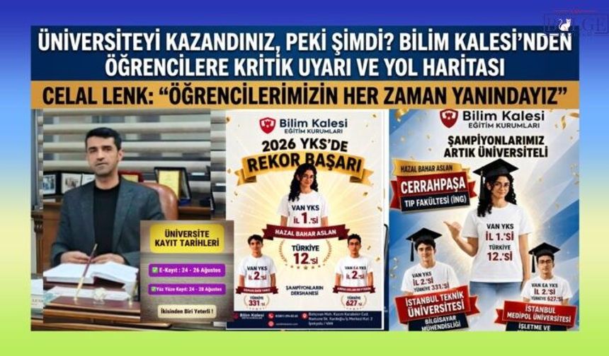 Üniversiteyi Kazanan Öğrenciler Dikkat! Bilim Kalesi’nden Kapsamlı Yol Haritası!