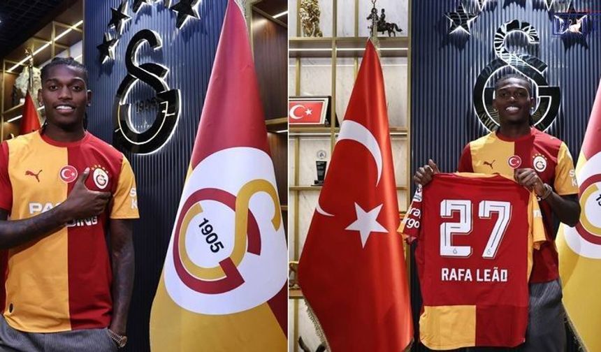 Galatasaray, Rafael Leao ile 4 yıllık sözleşme imzaladı