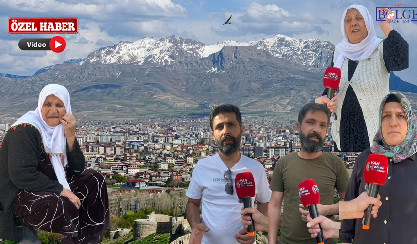 Van’da mahalleli isyan etti: Bakkaldan Su Alıyoruz