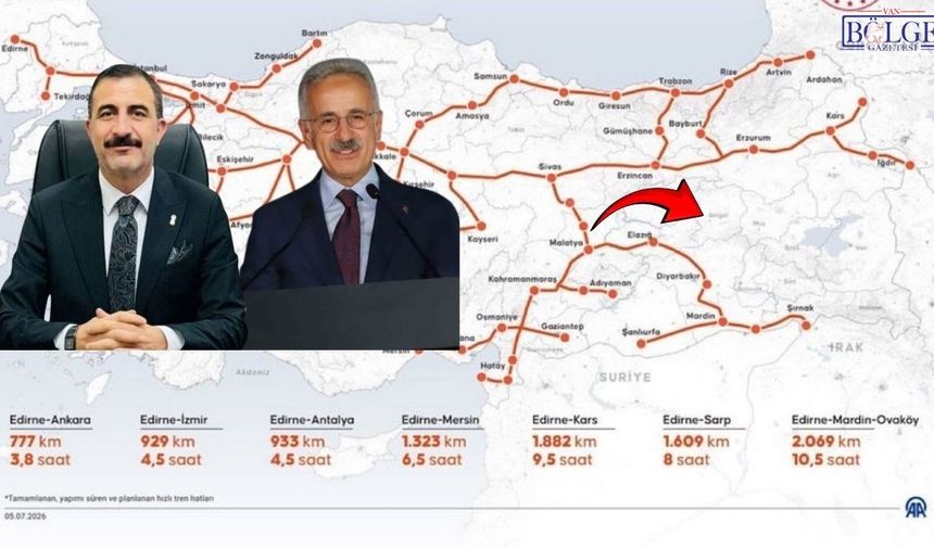 Tekin’den Bakan Uraloğlu’na: Van ve Hakkari Türkiye dışında mı kalıyor?