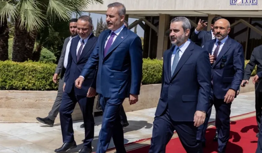 Şam’da kritik görüşme! Hakan Fidan’dan SDG mesajı