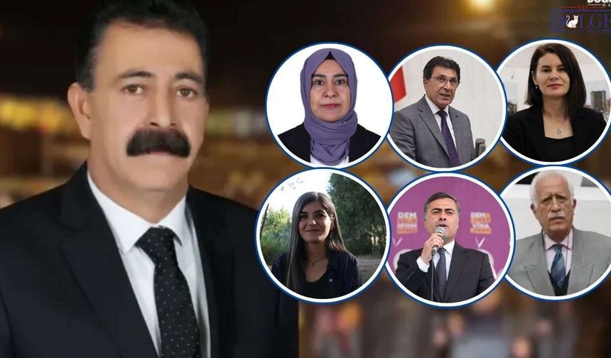 Mehmet Akkuş’un vefatının ardından Van’dan peş peşe taziye mesajları