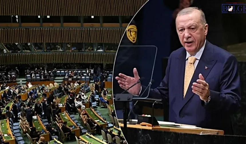 Erdoğan’dan BM’de dikkat çeken mesajlar: “Dünya 5’ten büyüktür”