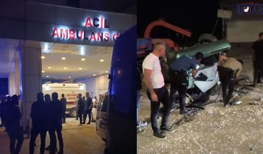 Van’da kaza: Takla atan otomobilin sürücüsü ağır yaralandı, ismi belli oldu