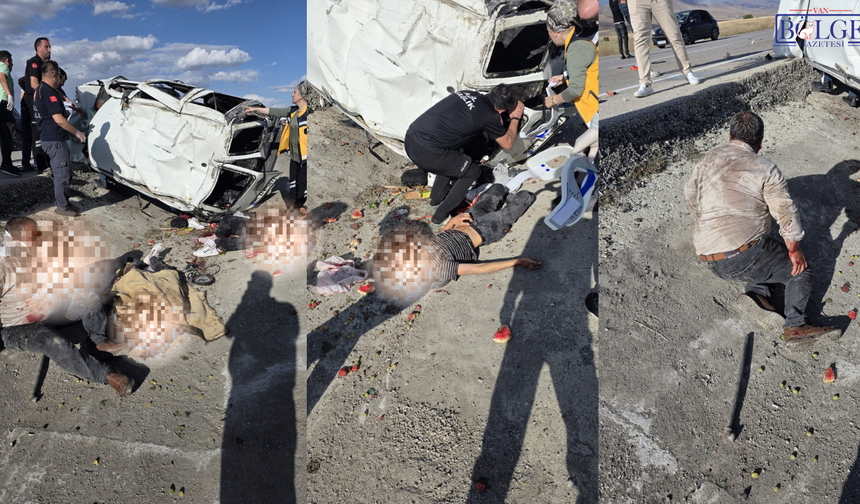 Erzurum-Erzincan yolunda feci kaza: 1 ölü, 3 ağır yaralı